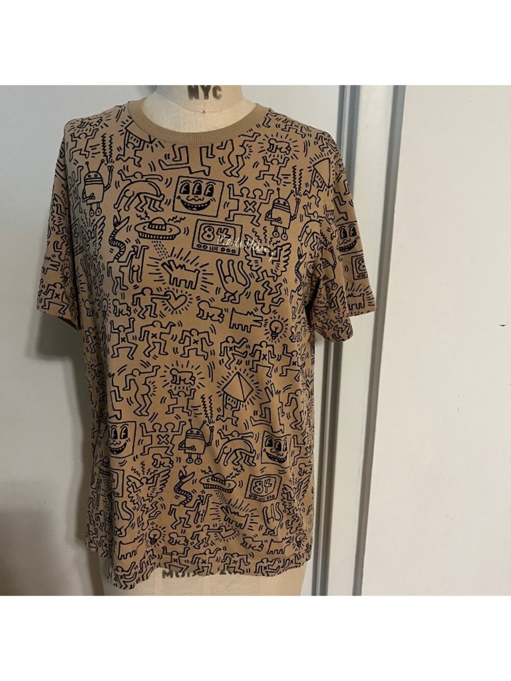 UNIQLO x KEITH HARING  SPRZ NY All Over Print Size Medium